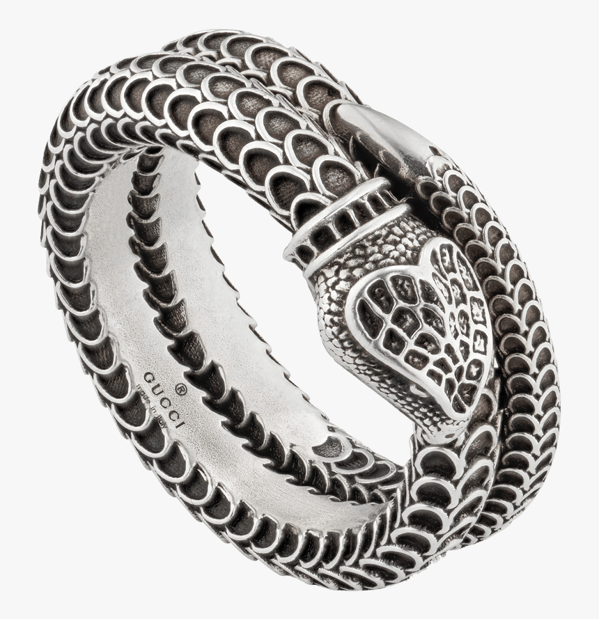 Gucci Garden Silver Snake Ring - Gucci Garden Snake Ring, HD Png Download, Free Download