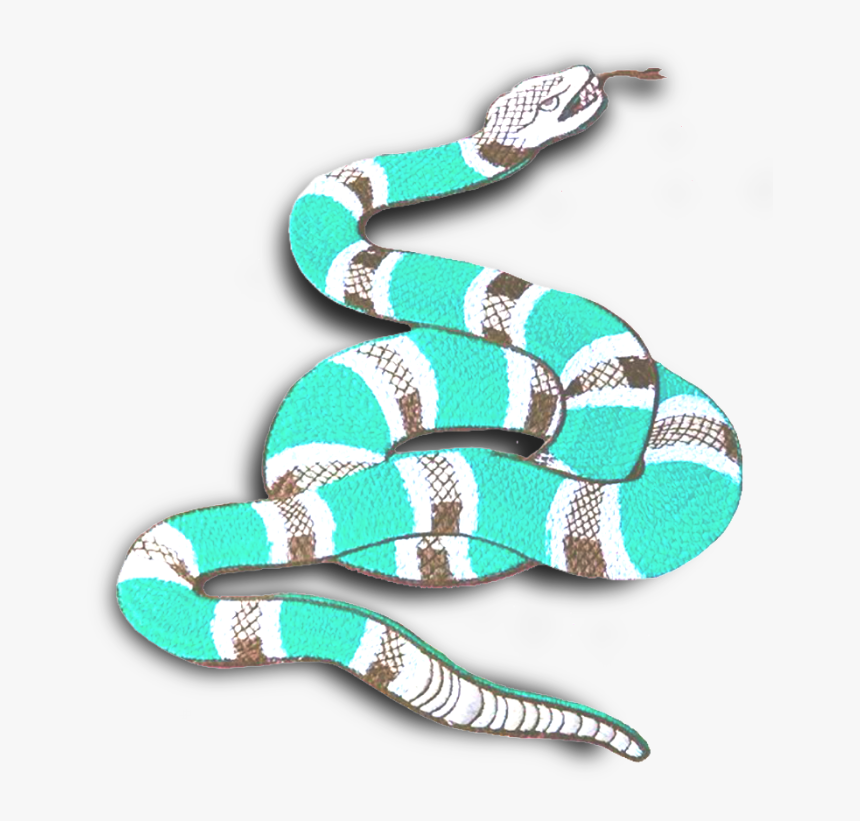 #snake #guccisnake #gucci #reptile #serpent #aquamarine - Elapidae, HD Png Download, Free Download