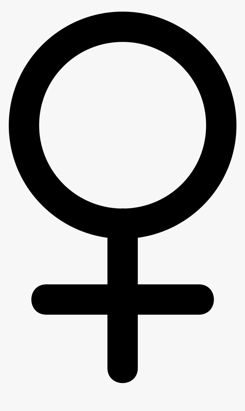 Gender Symbol Female Sign - Female Symbol, HD Png Download, Free Download