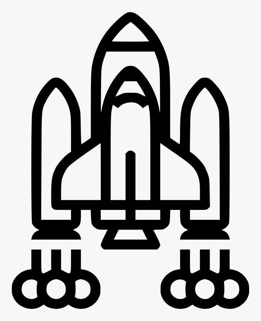 Rocket Space Shuttle Launch - Space Shuttle Launch Icon, HD Png Download, Free Download