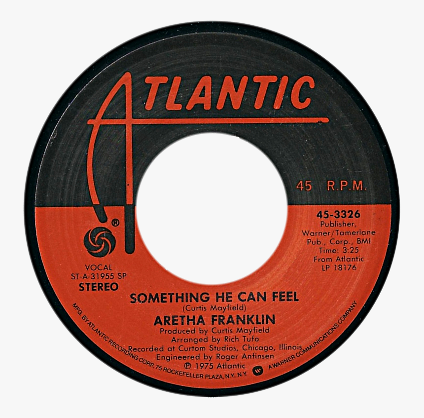 Something He Can Feel By Aretha Franklin Us Vinyl - Drifters I Count The Tears, HD Png Download, Free Download