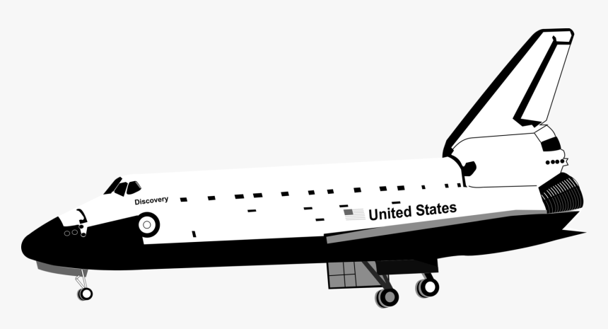 Transparent Cartoon Airplane Png - Space Shuttle Image Cartoon, Png Download, Free Download