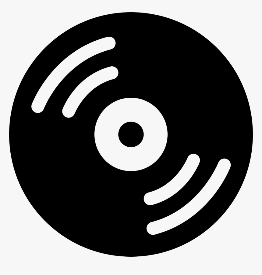 Retro Vinyl Record - Music Disc Icon, HD Png Download, Free Download