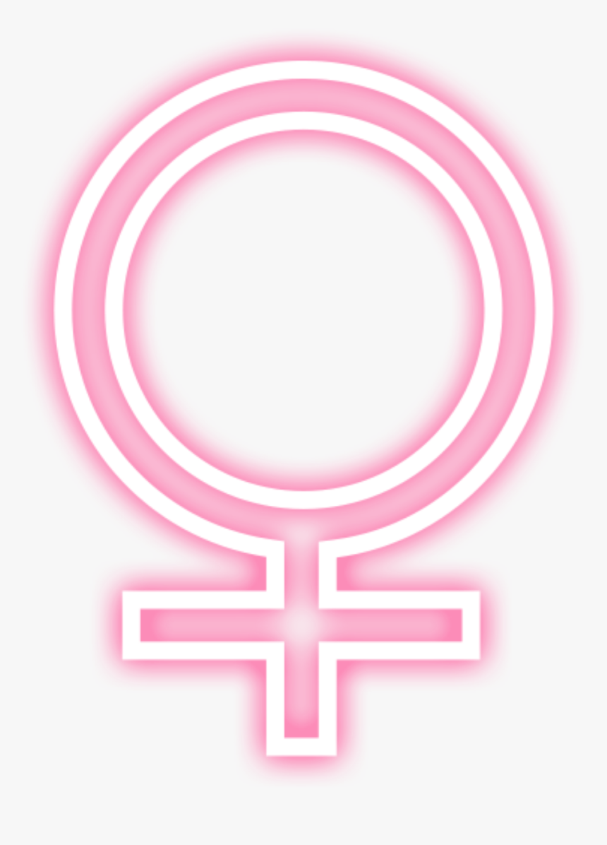 #female #girl #femenine #symbol - Cross, HD Png Download, Free Download