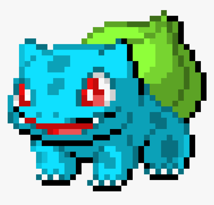 Bulbasaur Pixel Art, HD Png Download, Free Download