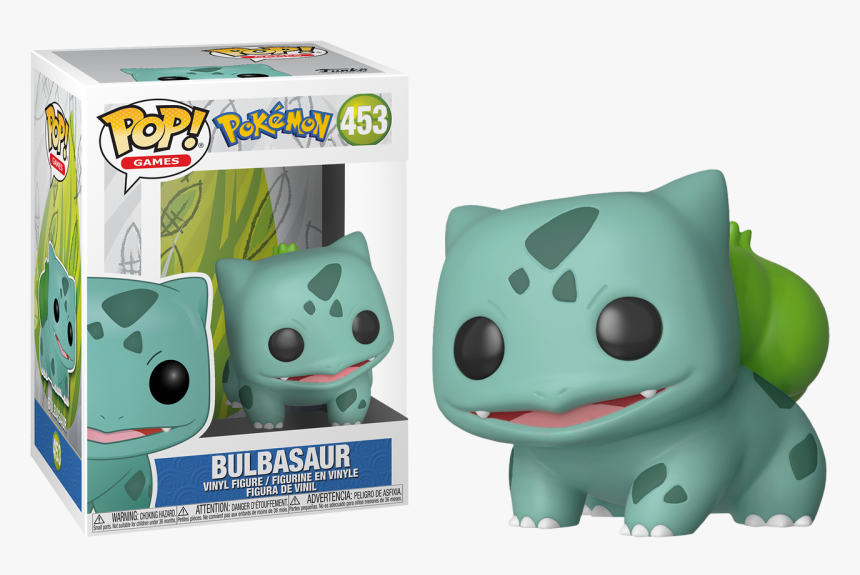 Funko Pop Pokemon Bulbasaur - Pokemon Funko Pop Bulbasaur, HD Png Download, Free Download