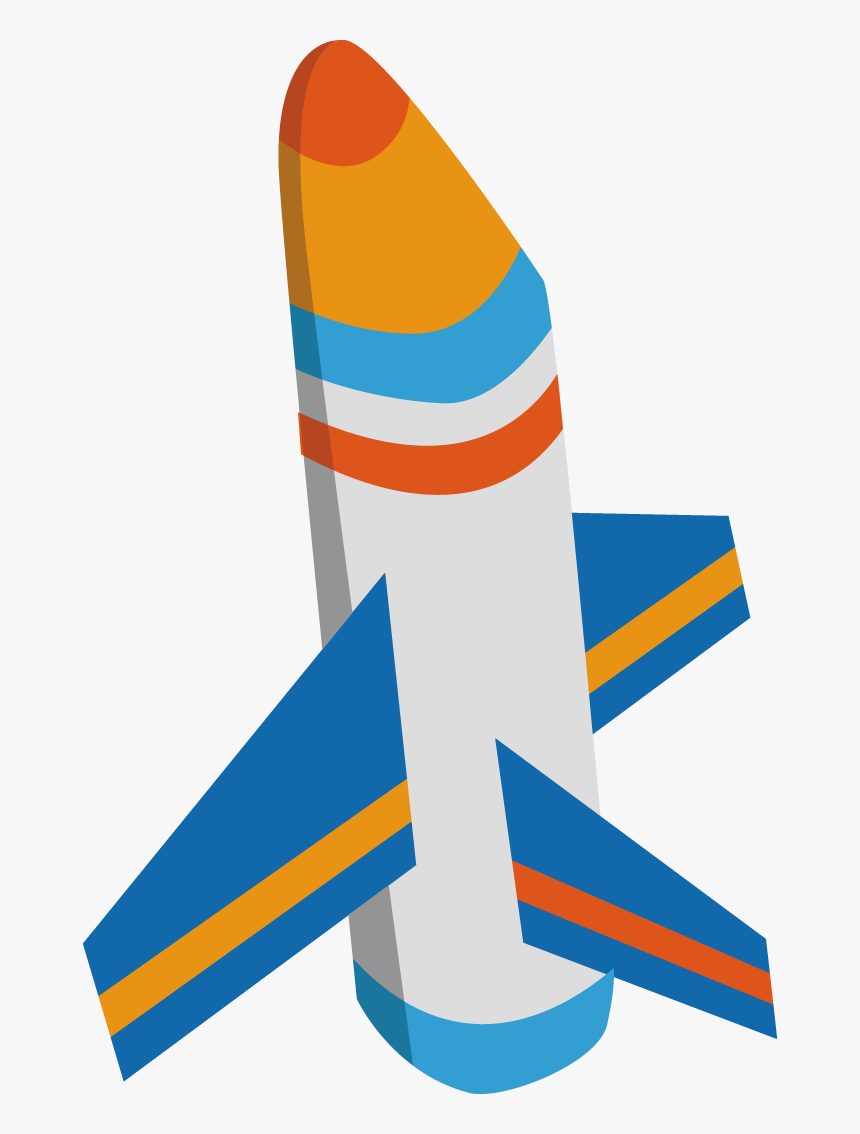 Rocket Clipart Wing - Transparent Space Shuttle Vector, HD Png Download, Free Download