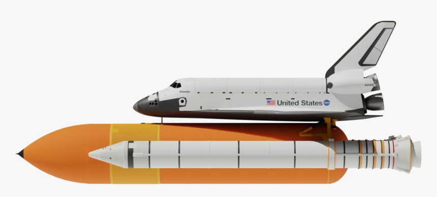 Space Shuttle Fuel Tank Png, Transparent Png - kindpng