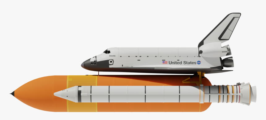 Space Shuttle Fuel Tank Png, Transparent Png, Free Download