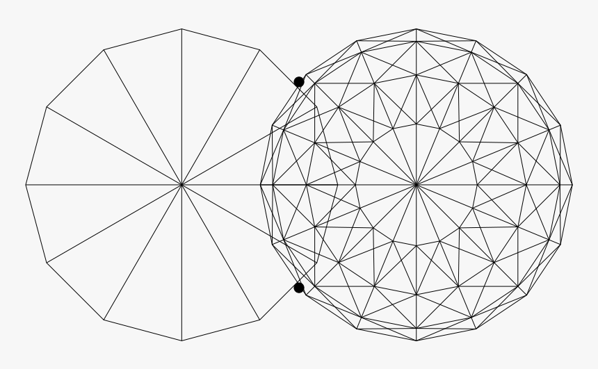 Circle Sphere 2-mesh - คณิตศาสตร์ กับ ศิลปะ เส้นด้าย, HD Png Download, Free Download