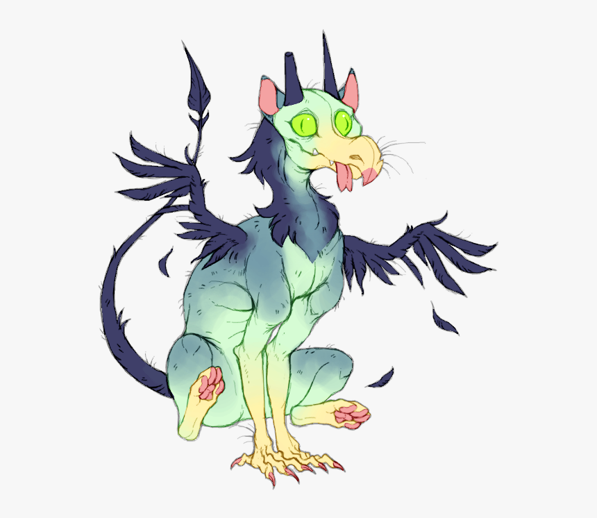 Garbage Gryphon - Illustration, HD Png Download, Free Download