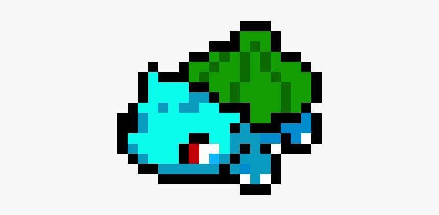 Pixel Art Pokemon Bulbasaur, HD Png Download, Free Download