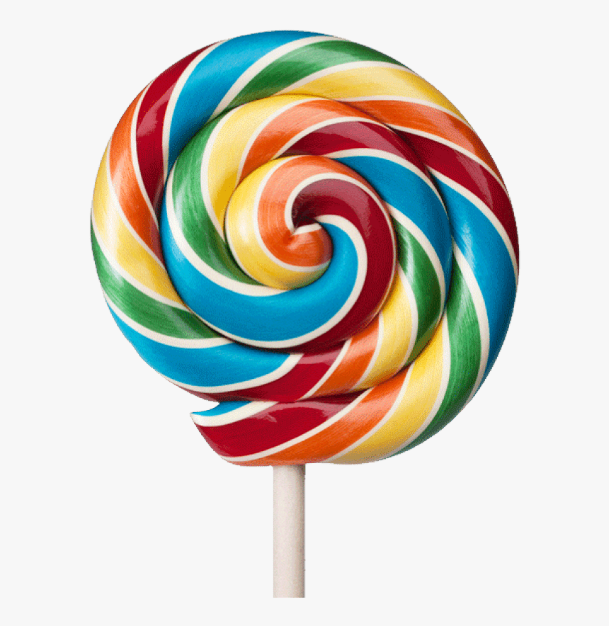 Free Png Images - Swirly Lollipop, Transparent Png, Free Download