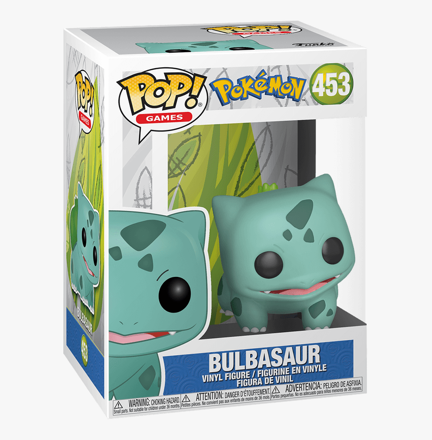 Games Pokemon Bulbasaur Funko Pop - Pokemon Funko Pop Bulbasaur, HD Png Download, Free Download