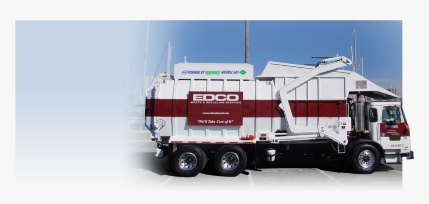 San Diego - Edco Trash Truck, HD Png Download, Free Download