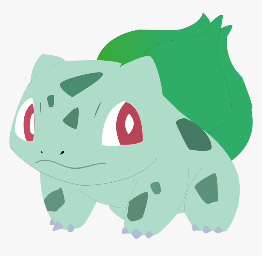 Bulbasaur Vector Happy For Free Download On Mbtskoudsalg - Cartoon, HD Png Download, Free Download