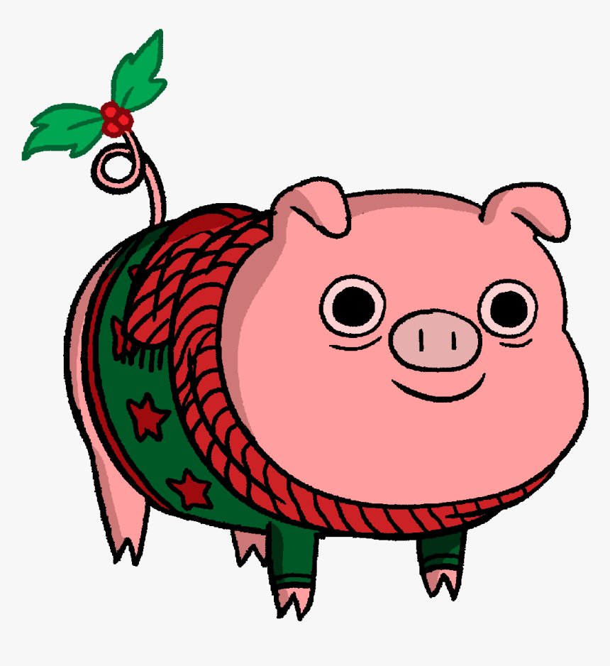 Ham Transparent Cartoon Christmas - Adventure Time Christmas Png, Png Download, Free Download