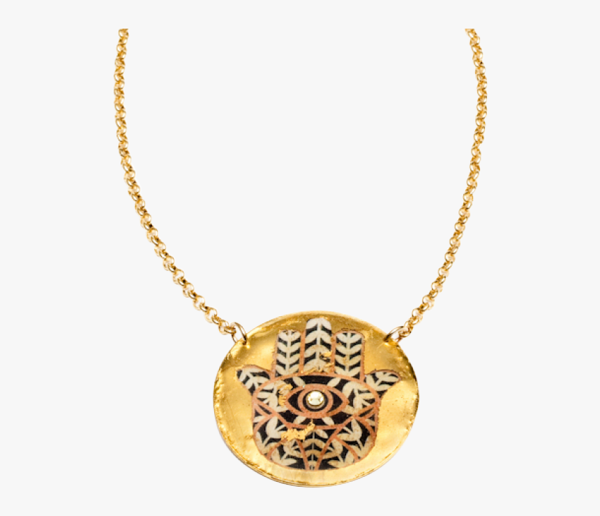 Hamsa Pendant Necklace - Locket, HD Png Download, Free Download