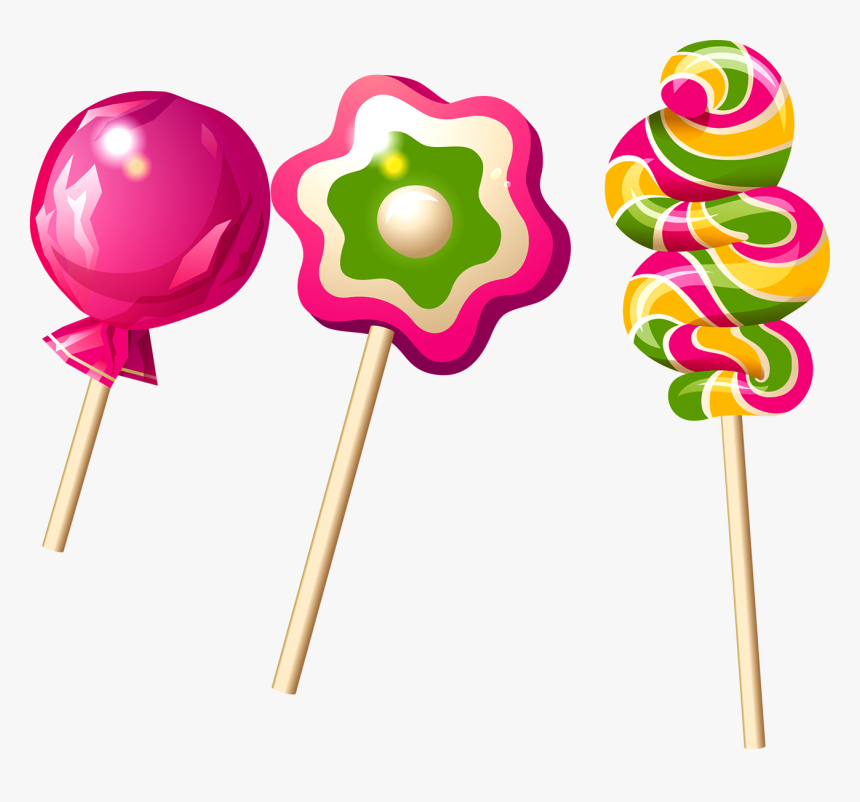 Transparent Lollipop Clipart - Candyland Clipart, HD Png Download, Free Download