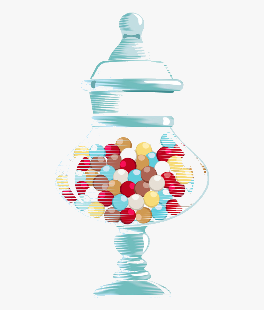 Jar Of Candy Clip Art Portable Network Graphics Lollipop - Candy, HD Png Download, Free Download