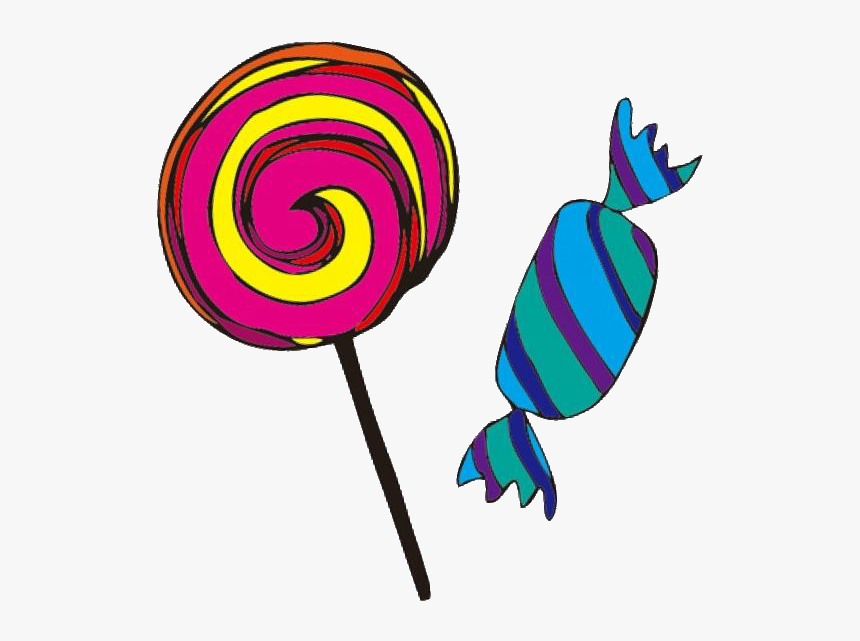 Lollipop And By Officialeditor - Candy Png, Transparent Png, Free Download