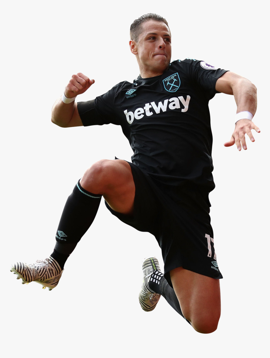 Javier “chicharito” Hernandez Render - Javier Hernandez West Ham Png, Transparent Png, Free Download