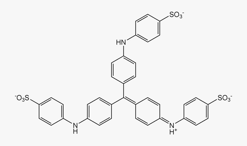 Methyl Blue - Methyl Violet 10b Structure, HD Png Download, Free Download