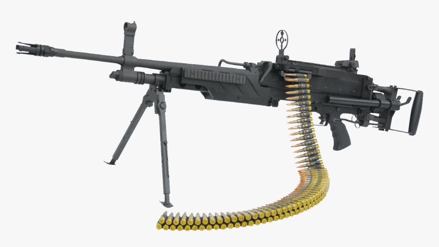 Machine Gun Png, Transparent Png, Free Download