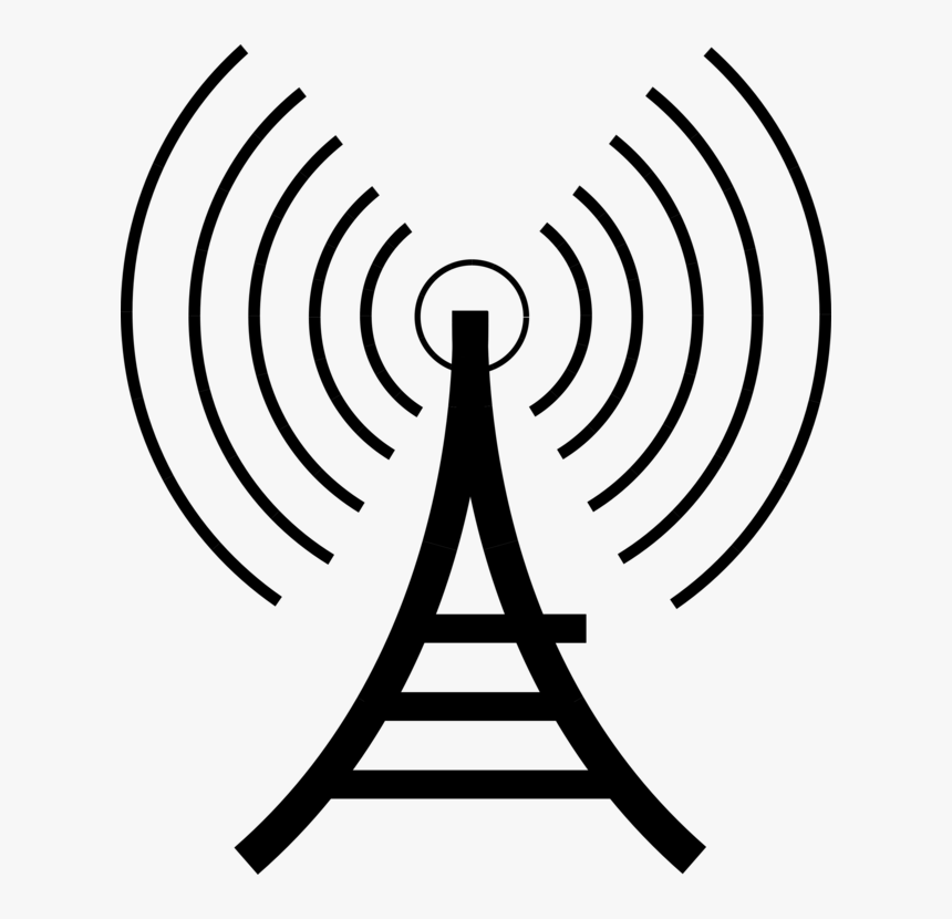 Ham Radio Clipart - Radio Tower Clipart, HD Png Download, Free Download