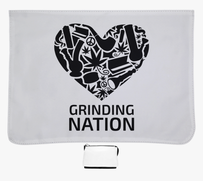 Grinding Nation Messenger Bag - Love Cannabis, HD Png Download, Free Download