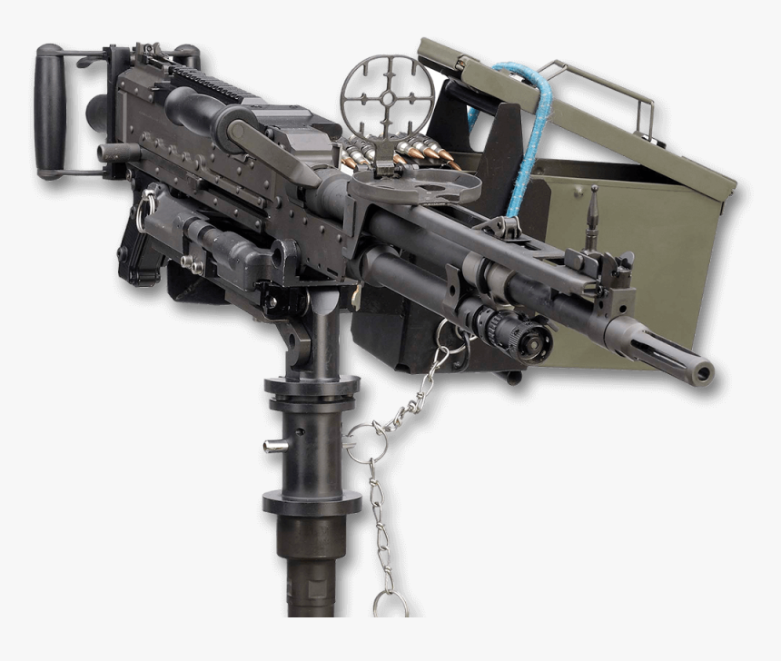 Machine Gun Png - Fn M249 On Vehicle, Transparent Png, Free Download