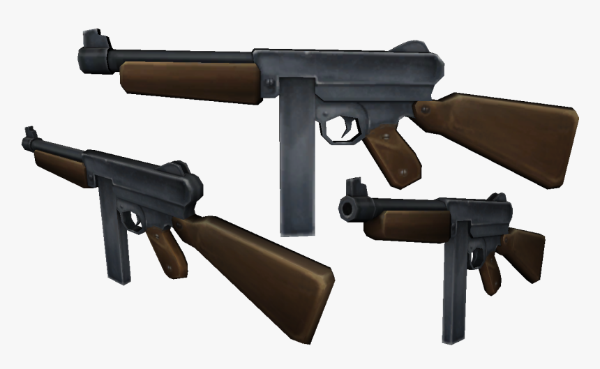 Royal Sub-machine Gun - Team Fortress 2 Tommy Gun, HD Png Download, Free Download