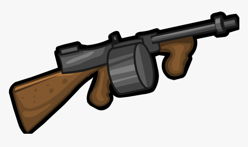 Png Transparent Background Gun - Cactus Mccoy Machine Gun, Png Download, Free Download