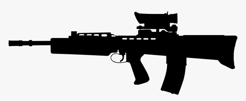 Gun - Assault Rifle Png Icon, Transparent Png, Free Download