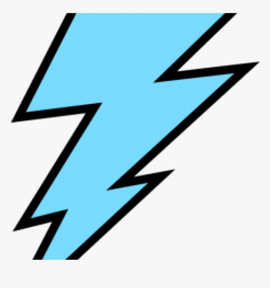 Lightning Clipart Blue - Blue Lightning Bolt Clipart, HD Png Download, Free Download