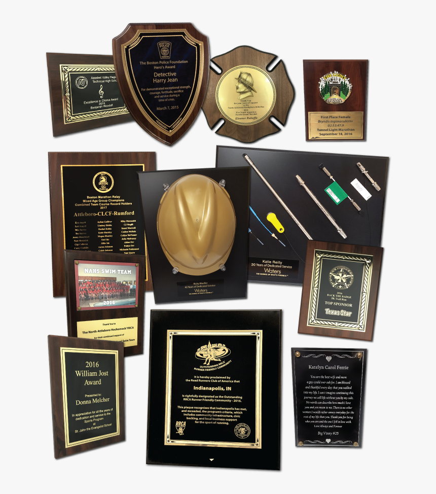 Transparent Trophies Clipart - Award Plaques And Medals, HD Png Download, Free Download