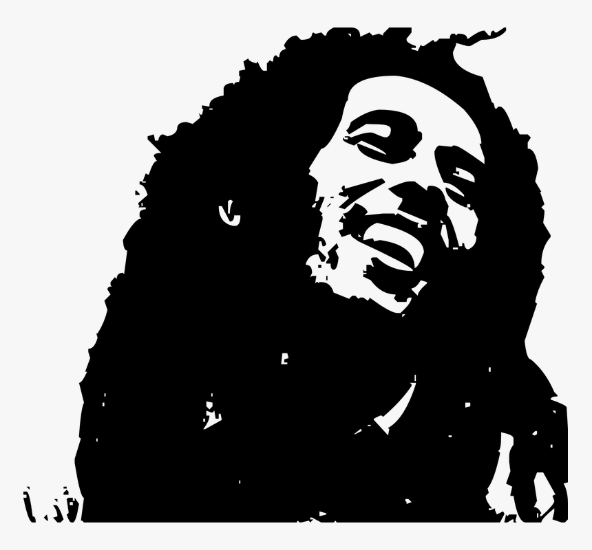 Bob, Marley, Dreadlocks, Ikon, Smile, Bright - Bob Marley Clip Art, HD Png Download, Free Download