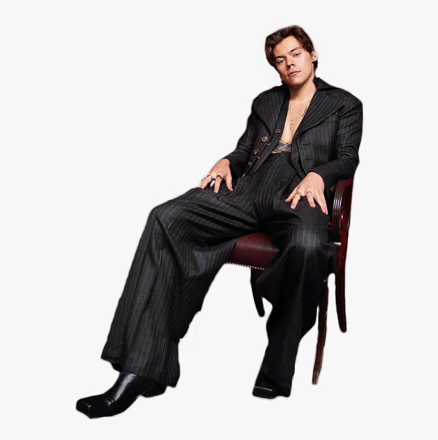 Man Sitting Png - Harry Styles Sitting, Transparent Png, Free Download