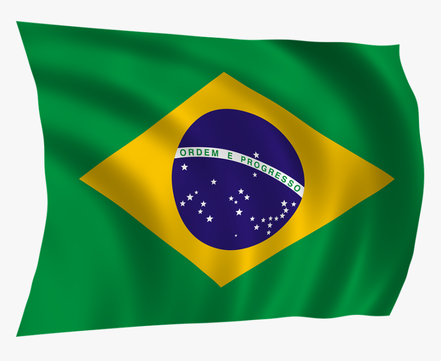 Flag Of Brazil Png, Transparent Png, Free Download
