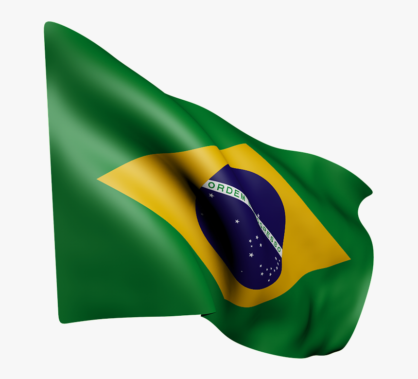 Flag, Brazil, Green, Carioca, Star, South America - Bandera De Brasil Png, Transparent Png, Free Download