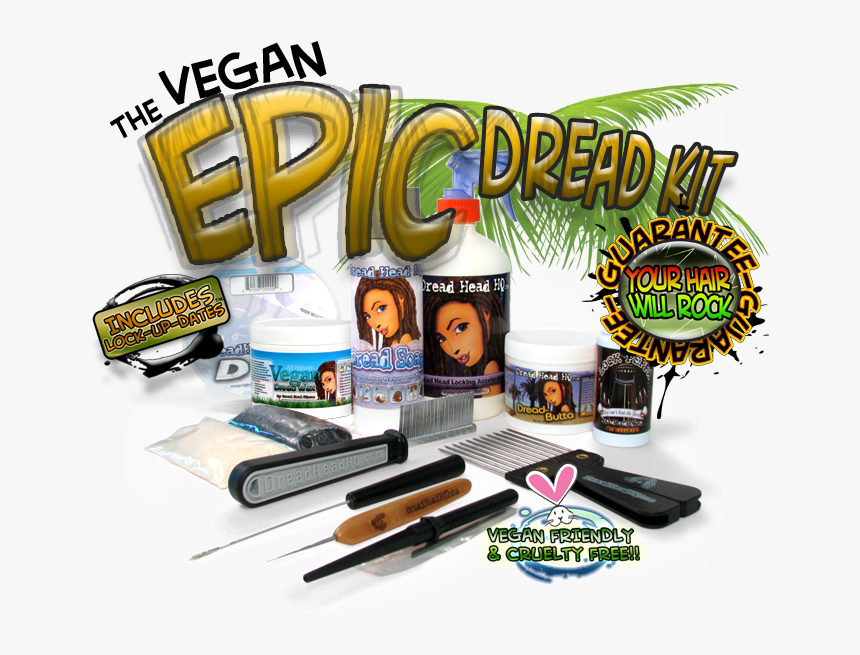 The Vegan Epic Dreadlocks Kit - Eye Liner, HD Png Download, Free Download