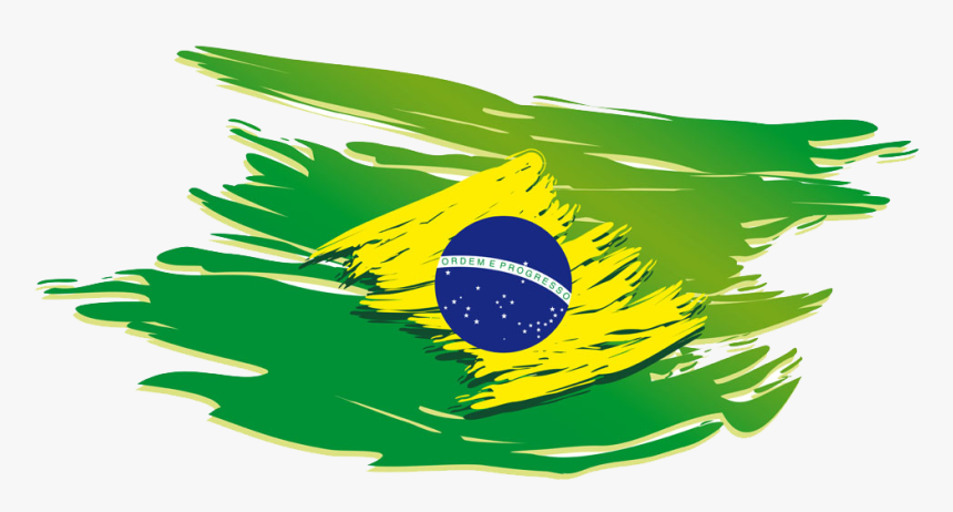 Transparent Brazil Flag Png - Bandeira Do Brasil Png, Png Download, Free Download