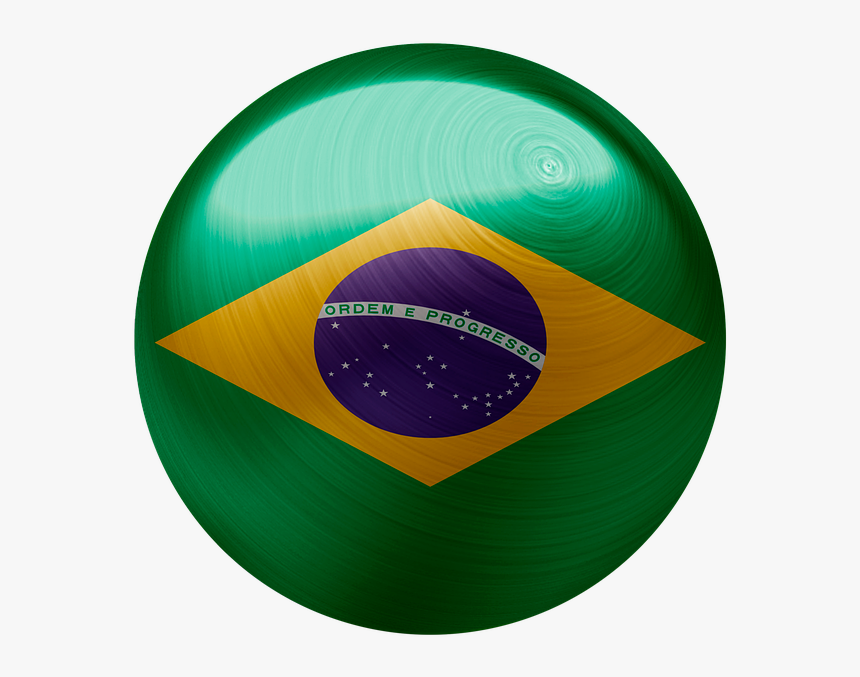 Brazil, Flag, Country, Symbol, National, Green - Brazil Flag, HD Png Download, Free Download