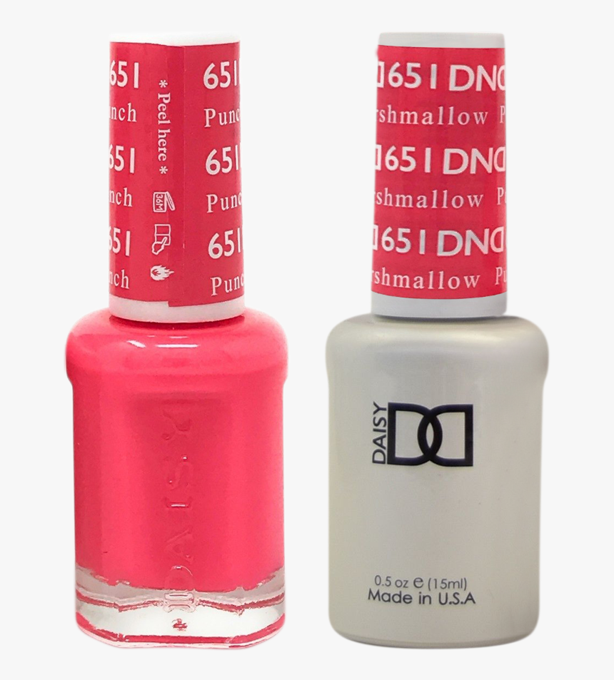 Dnd Nail Lacquer And Gel Polish Punch Marshmallow Png - Dnd Nail Polish Coral, Transparent Png, Free Download