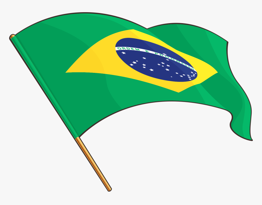 1378 X 1015 4 - Brazil Flag Drawing, HD Png Download, Free Download