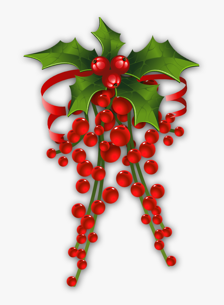 Christmas Mistletoe Transparent, HD Png Download, Free Download