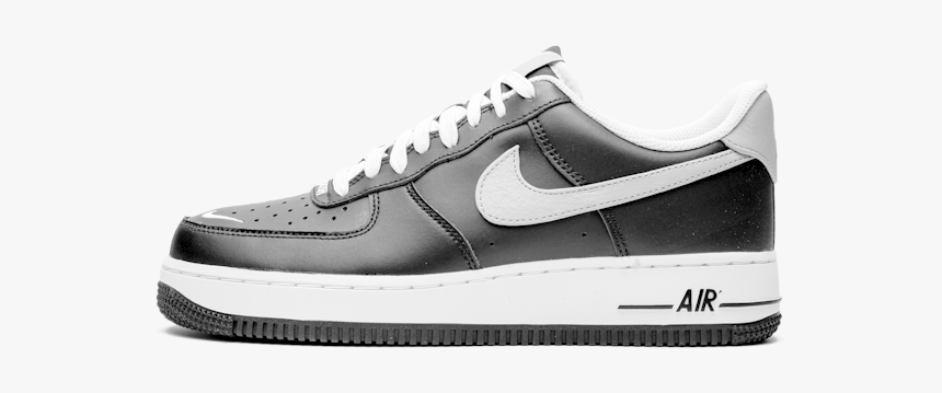 Nike Air Force 1 07 Lv8 4 "swoosh Pack - Nike Air Force 1 Lv8 Black Wolf Grey White, HD Png Download, Free Download