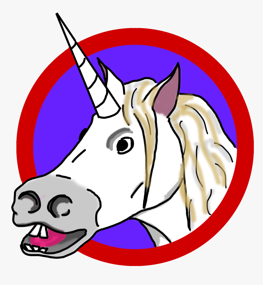 Unicorn Head Clip Art - Clip Art, HD Png Download, Free Download