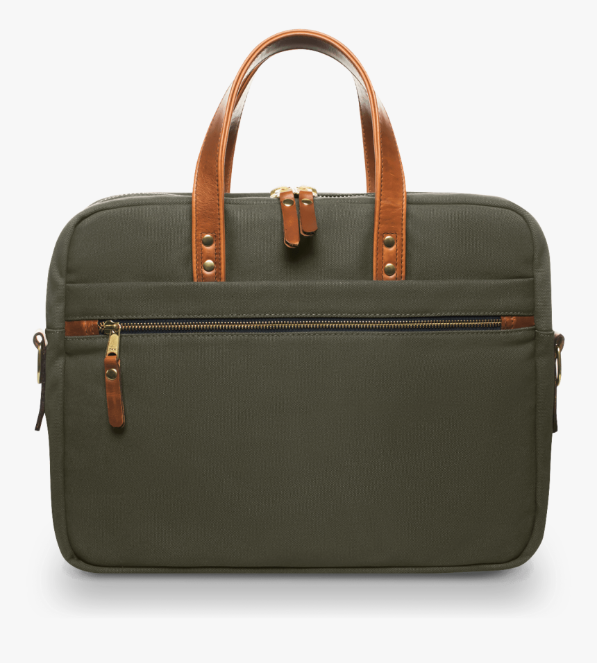 Heritage Brief - Olive Green - Hudson Sutler - Made - Briefcase, HD Png Download, Free Download
