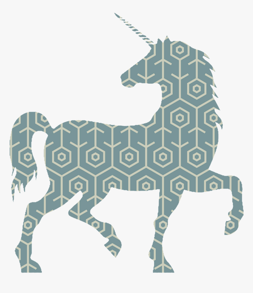 Unicorn Horse Clipart Free Picture - Silhouette Of A Unicorn, HD Png Download, Free Download